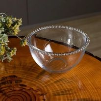 Saladeira de Cristal Pearl Wolff 21cm x 21cm