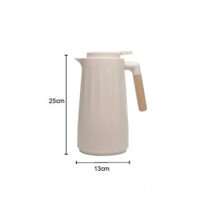 Garrafa Térmica New Unique Lyor Bege 1l
