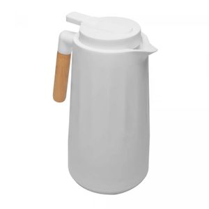 Garrafa Térmica New Unique Lyor Branca 1l