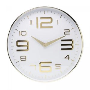 Relógio de Parede Redondo Lyor Branco 30cm