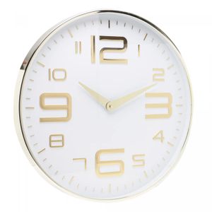 Relógio de Parede Redondo Lyor Branco 30cm