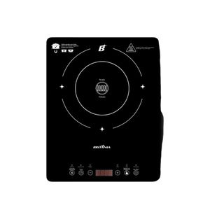 Cooktop Indução 1 Boca Preto Britânica 1600W 220V