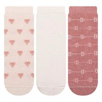 Meia Feminina Cano Curto Cia da Meia 34 a 39 3 pares (Produto Sortido)