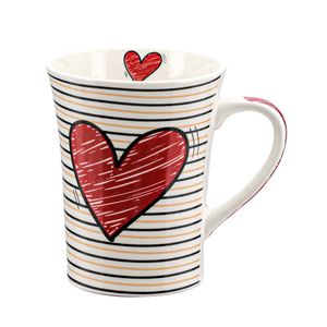 Caneca Porcelana Love Yangzi 340ml (Produto Sortido)