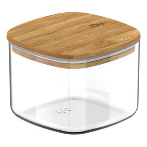 Pote Hermético de Plástico Keep OU Quadrado 0,45l