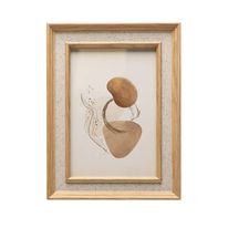 Porta Retrato em MDF Austin Lyor Branco 10cm x 15cm
