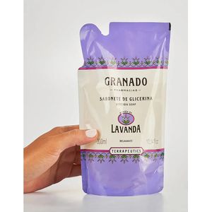 Refil Sabonete Líquido Terrapeutics Lavanda Granado 300ml