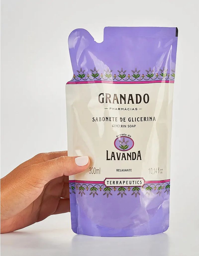Refil-Sabonete-Liquido-Terrapeutics-Lavanda-Granado-300ml-157675