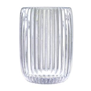 Porta Escova Dental Cystal Vidro Newpro