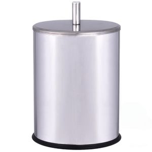 Lixeira Classic Prata Virgo 5l