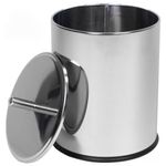 Lixeira-Classic-Prata-Virgo-5l-Lixeira-Classic-Preta-Virgo-5l-157856