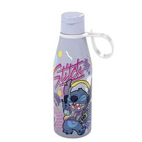 Garrafa Squeeze Abre Facil Stitch Plasútil 530ml (Produto Sortido)