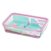 Pote Plástico com Trava Freshy Sanremo com Divisor 1,6l