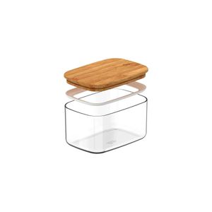 Pote Hermético de Plástico Keep OU Quadrado 0,65l