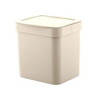 Lixeira Plástica Trium OU Bege 2,5l