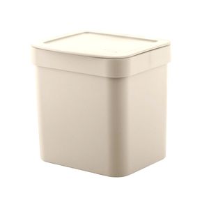 Lixeira Plástica Trium OU Bege 2,5l