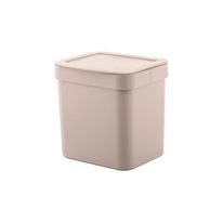 Lixeira Plástica Trium OU Bege 4,7l