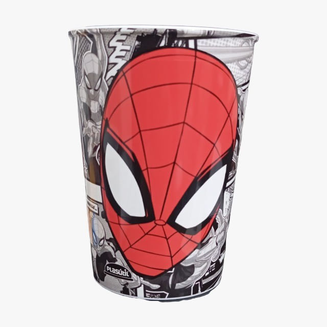 CopoPlasticoHomemAranhaPlasutil280ml(ProdutoSortido)-157960