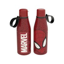 Garrafa Squeeze Abre Facil Homem Aranha Plasútil 530ml