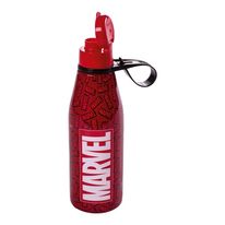 Garrafa Squeeze Abre Facil Homem Aranha Plasútil 530ml