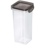 Porta-Mantimento-Hermetico-Quadrado-Trava-Mais-Plasutil-Cristal-124l-157980