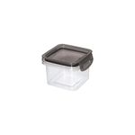 Porta-Mantimento-Hermetico-Quadrado-Trava-Mais-Plasutil-Cristal-380ml-157984