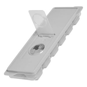 Forma  para Gelo com Tampa Grey Mimo 12 Cubos