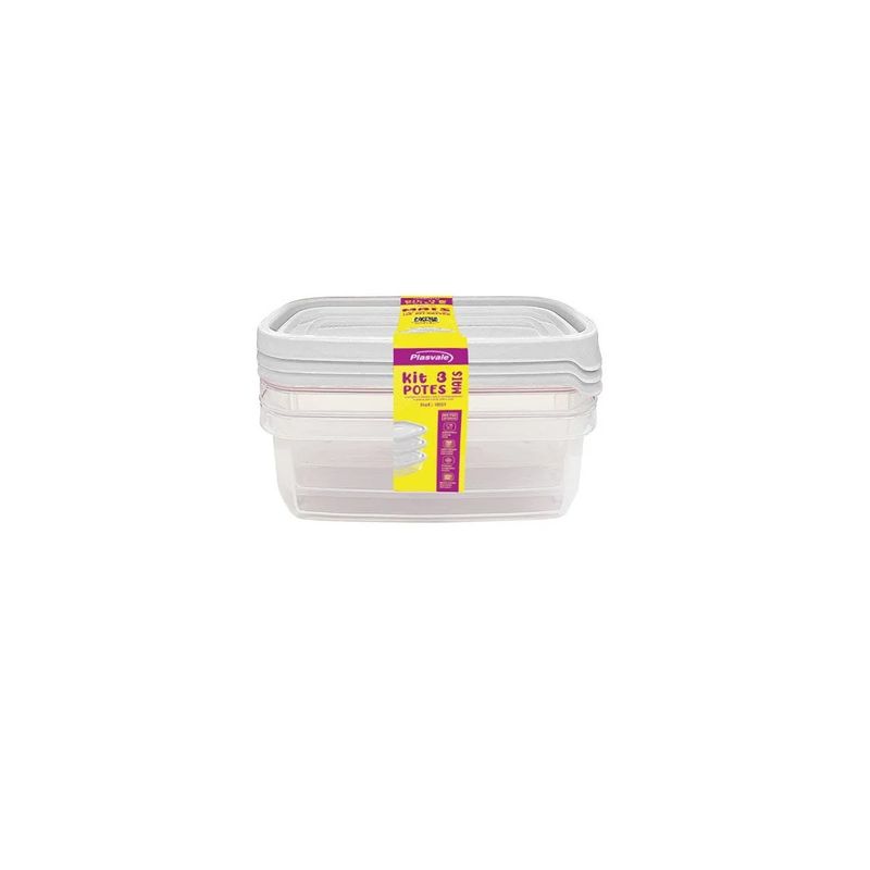 Conjunto--de-Pote-Plastico-Quadrado-Plasvale-3-Pecas--Produto-Sortido--157786