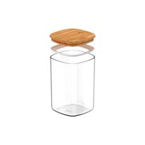 Pote Hermético de Plástico Keep OU Quadrado 1l