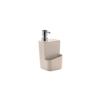 Dispenser para Detergente e Esponja OU Bege 650ml