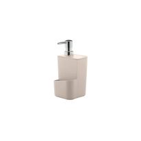 Dispenser para Detergente e Esponja OU Bege 650ml