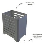 Porta-Talher-Smile-Stolf-Cinza-Porta-Talher-Smile-StolfCinza-158088
