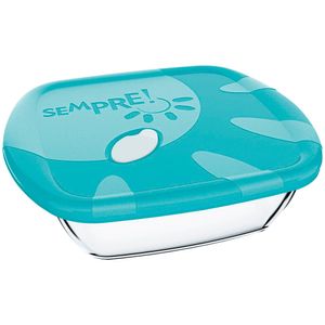 Assadeira de Vidro Quadrada Sempre 2,4l (Produto Sortido)