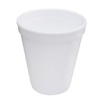 Copo Térmico de Isopor Descartável Copobras  240ml com 25 unidades