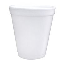 Copo Térmico de Isopor Descartável Copobras  240ml com 25 unidades