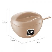 Açucareiro Plástico UZ Cappuccino
