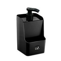Dispenser para Detergente e Esponja UZ Preto 500ml