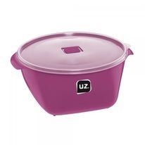 Pote Plástico Premium Redondo Magenta UZ 4l