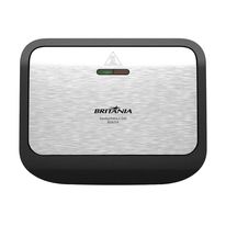 Sanduicheira e Grill em Inox Britânia 750W 220V