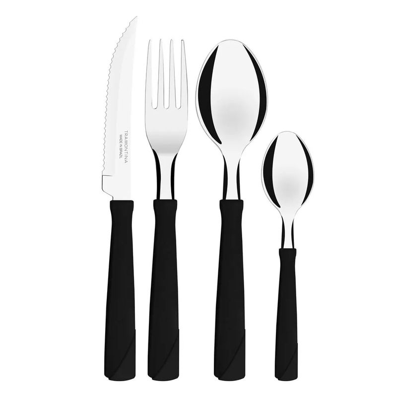 Faqueiro-de-Inox-New-kolor-Preto-Tramontina-com-24-pecas-158183