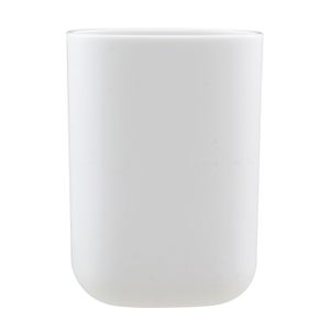 Porta Algodão Concept de Plástico Newpro Branco