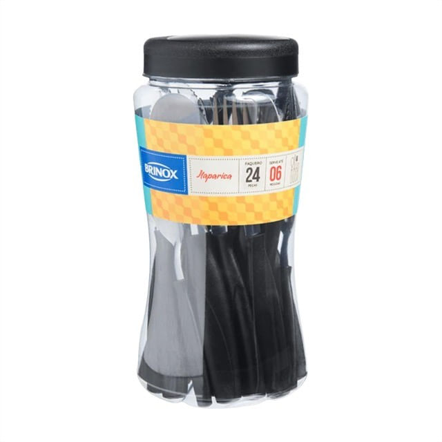 Faqueiro-em-Aco-Inox-Itaparica-Preto-Brinox-24-pecas-158350