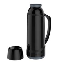 Garrafa Térmica Cristal Soprano Preta 1l