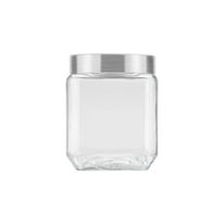 Pote de Vidro Quadrado Invicta Collection 1,2l