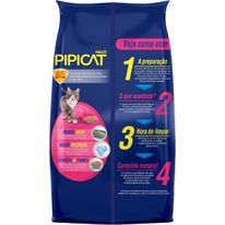 Areia Higiênica Pipicat Floral Kelco 4Kg