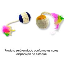 Brinquedo para Gatos Bola de Sisal Ringo (Produto Sortido)