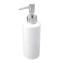 Porta Sabonete Líquido de Cerâmica Newpro Branco