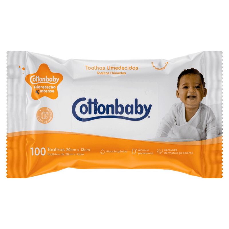 Lenco-Umedecido-Fliptop-Cottonbaby-com-100-Unidades-152169