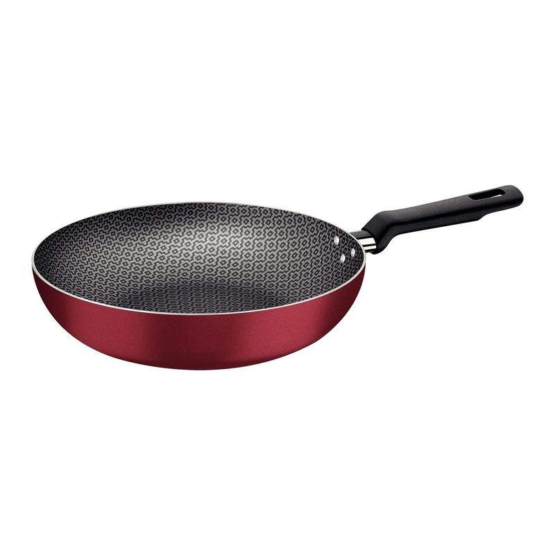 Frigideira-em-Aluminio-Antiaderente-Tramontina-Loreto-Vermelha-28cm-152020