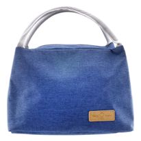 Lancheira Térmica Azul Tasty Food Newpro 27cm x 16cm 8l